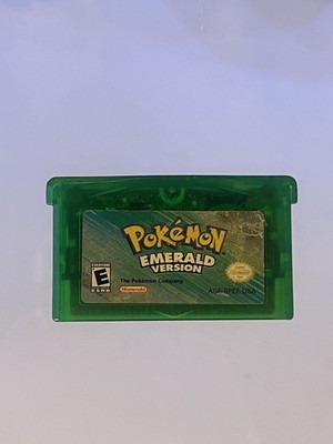 Pokemon Emerald Version Nintendo Game Boy Advance, 2005, Authentic, Dry Battery