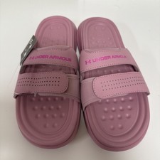 Under Armour Women's Ansa Studio Slides Sandals US 10 EUR 42 Pink NEW WITH TAGS
