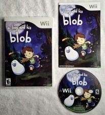 A Boy And His Blob (Nintendo Wii) Disc in Case w/ Instruction Manual