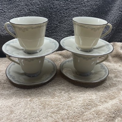 Lenox ''KINGSTON'' Cosmopolitan Collection 4 Sets Cups & Saucers Unused