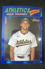 2026 Topps Heritage - Max Muncy #105 Chrome Blue Refractor /150