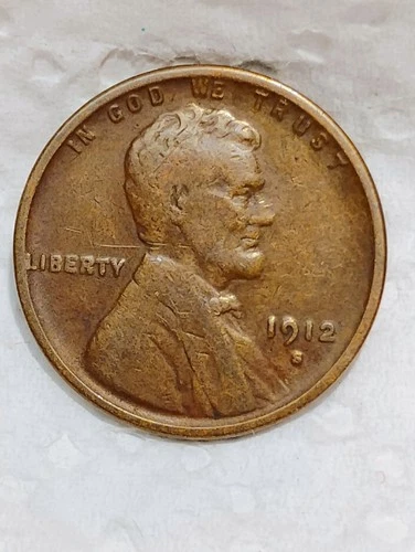 1912 S ~ LINCOLN WHEAT CENT ~ CH VF