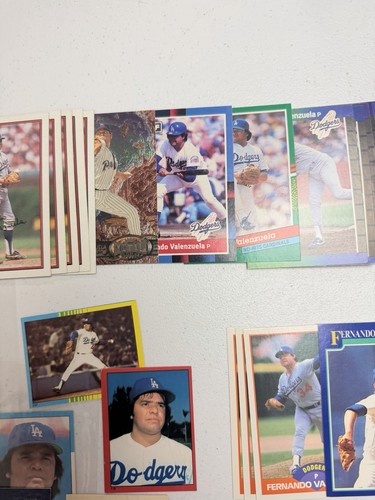 FERNANDO VALENZUELA MLB BASEBALL LOT OF 150 CARDS COMBINE SHIPPING - 第 5/14 張圖片
