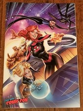 FANTASTIC FOUR #15 NYCC J SCOTT CAMPBELL MARY JANE EXCLUSIVE 1