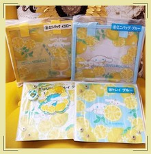 Sanrio Cinnamoroll Lemon Mini Tote Bag Tray Keychain Charm Ichiban Kuji Lot