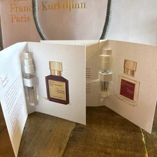 2x Baccarat Rouge 540 Samples EDP& Extrait By Francis Kurkdjian 2ML Each