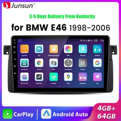 For BMW 3-series E46 1998-2006 4+64G Android15 CarPlay Car Stereo Radio GPS Navi