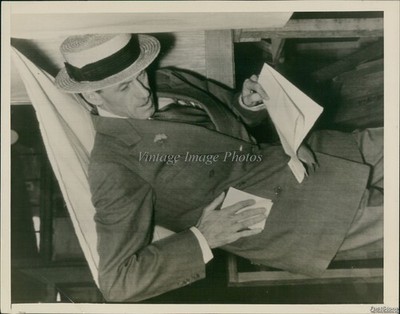 1938 Sen Millard E Tydings Casts Ballot In Maryland Primary Politics Photo 7x9