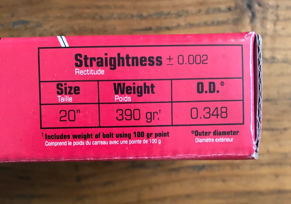 20 Inch Crossbow Bolts Carbon Express 51182 Maxima Contour 20"   ( 12 - Bolts ) - Image 3 of 4