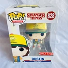FUNKO POP NETFLIX Stranger Things Season 3 DUSTIN 828 CAMP KNOW WHERE Target NIB