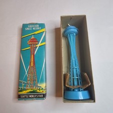 1962 SEATTLE WORLD'S FAIR SPACE NEEDLE SOUVENIR w/ BOX NOS WASHINGTON WASH WA #1