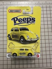 Matchbox PEEPS - YELLOW '62 VOLKSWAGEN BEETLE Easter