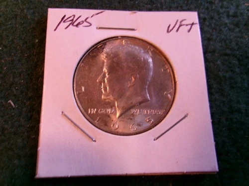 1 - 1965 Kennedy 40% Silver Half Dollar VF+