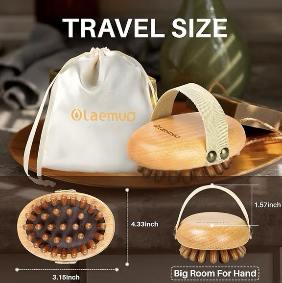 Wood Therapy Massage Tool for Sculpting, Cellulite Reduction, Lymphatic Drainage