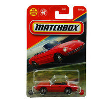 Matchbox Alfa Romeo Duetto Rosso 2025 Cabrio Modello 60/125 MBX Road Trip NUOVO