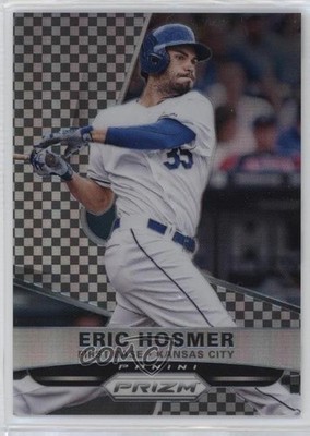 2015 Panini Prizm Black & White Checker Prizm 142/149 Eric Hosmer #9 0q3