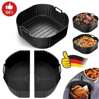 Heißluftfritteuse Zubehör Silikonform für Cosori TurboBlaze 5.5 L/6L/6.2L/6.4L