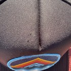 Aviator Nation Trucker Black Hat Blue Mountain Waves  Adjustable Unisex — photo 9