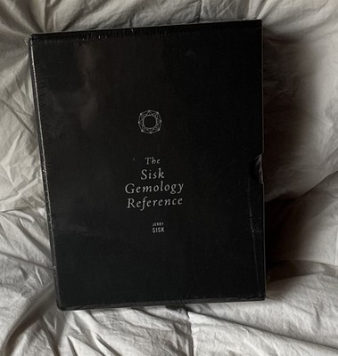 Brand New The Sisk Gemology Reference Professional Edition  3 Volumes Box Set