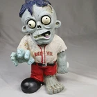 Forever Collectibles MLB Boston Red Sox Zombie Hand Painted Resin Figurine 2013