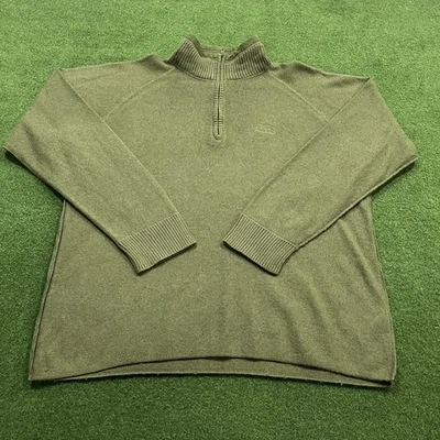 Sweat à capuche vert 1/4 zippé The North Face pour garçons taille XL/TG... - Photo 1/4
