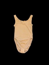 Vintage Delicates Bodysuit Nude Beige Medium NWT Embossed Floral USA