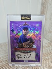 Tyler Schweitzer Wild Card Auto Autograph /4 SSP