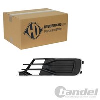 Diederichs Blende Chrom/Schwarz StoßStange Links Passend FüR Audi A6 Ohne NSW