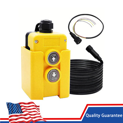 4 Wire 12V Remote Control Switch for Single Acting Hydraulic Pumps