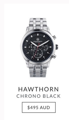 Melbourne Watch Company Hawthorn 42mm Men's Watch Brand New Original Packaging