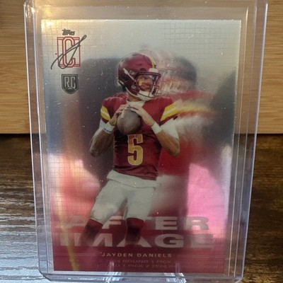 2024 Topps Signature Class - After Image Jayden Daniels #AI-7 (RC)