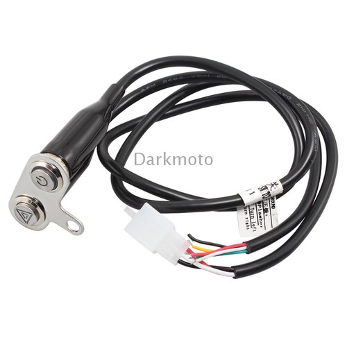 Motorcycle LED Handlebar Fog Light ON/OFF Dual Buttons Manual-return Lock Switch - Picture 9 of 12