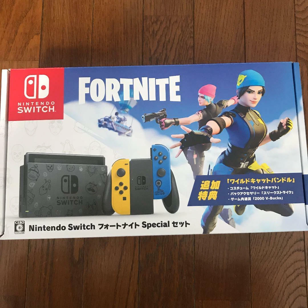 Nintendo Switch Fortnite Special Set Original design console, Pre-installed  ver.