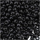 Miyuki Round Seed Beads, Size 8/0, Black Opaque, Bulk 50 Grams, 8-401