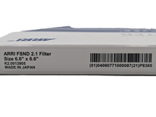 New ARRI 6.6x6.6" Full Spectrum ND 2.1 Filter 7-Stop MFR K2.0013905