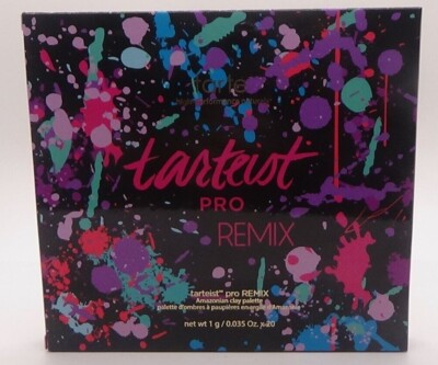 Tarte Tartiest Pro Remix Amazonian Clay Eyeshadow Palette 20 Bold Shades New