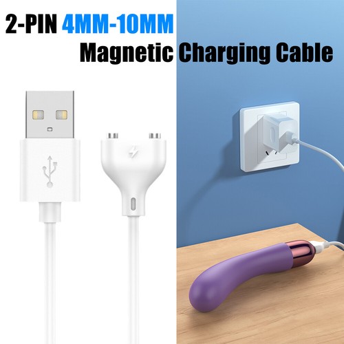 2Pin 5-10MM Magnetic USB Power Supply Charger Cable For Adult Toys Smart Watch - Zdjęcie 5 z 23