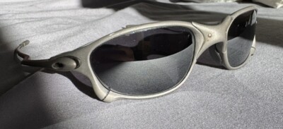Vintage Oakley Juliet X-Metal Titanium Sunglasses Men's Y2K Gray
