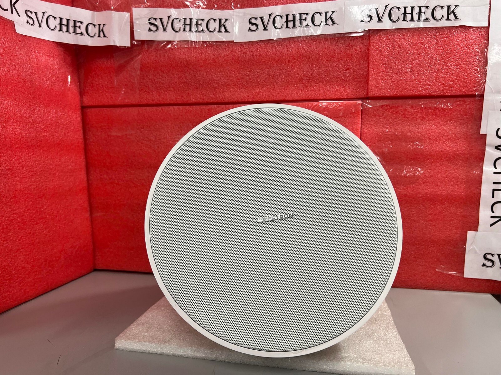 CRESTRON 6506406 SAROS PD6T-W-T Pendant Speaker White