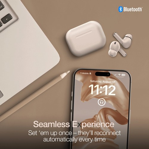 Naztech Xpods PRO TWS z bezprzewodowym etui ładującym - Zdjęcie 4 z 13