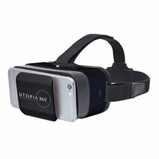 Emerge Utopia 360 Virtual Reality 3D Headset, Low Profile, Light,