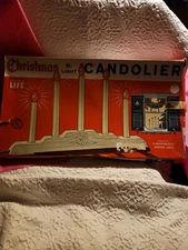 Christmas 5 Light Candolier