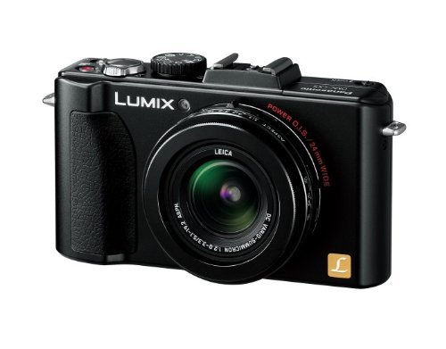 Panasonic Lumix DMC-LX5-K 10.1MP 3.8X Zoom 24mm 3.0in F2.0 Black