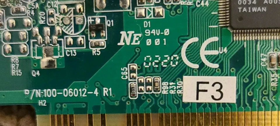 Compaq /Pctel PCT789T-C1 HSP I56PSP-F30 PCI 56K V.92 Fax Modem  - Image 2 of 4