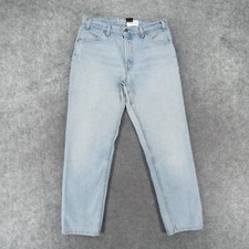 Vintage 80s Levis 506 Orange Tab Jeans Mens 32x29 Light Wash USA Tag 34x30 