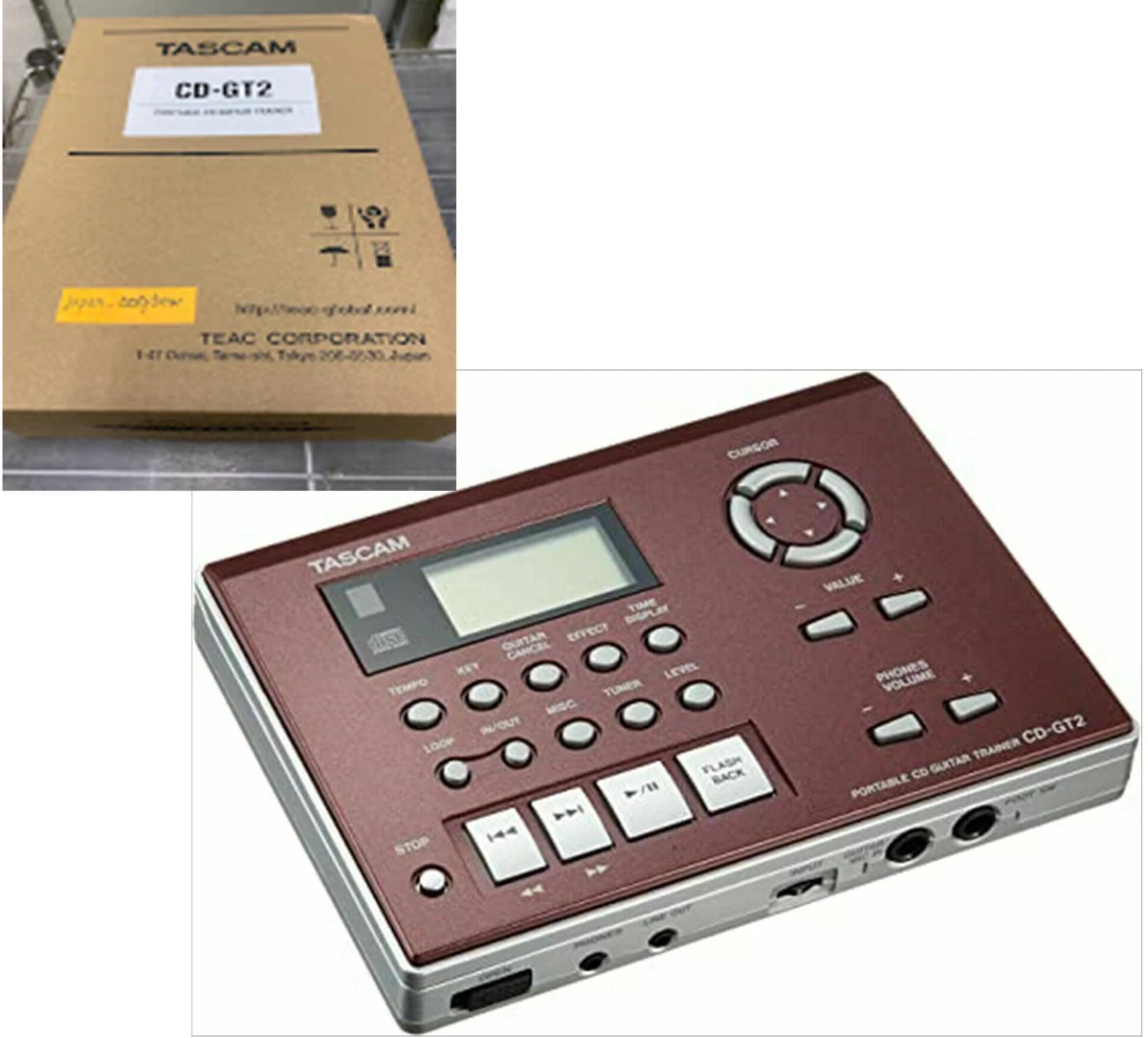 Tascam cd on sale guitar trainer