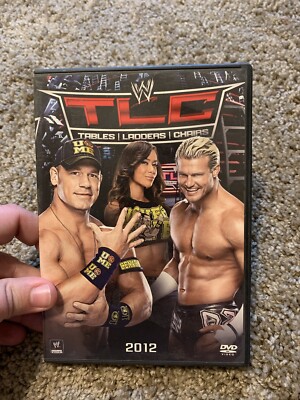 WWE: TLC 2012 DVD, WWF, Cena, Ziggler, Shield, Team Hell No