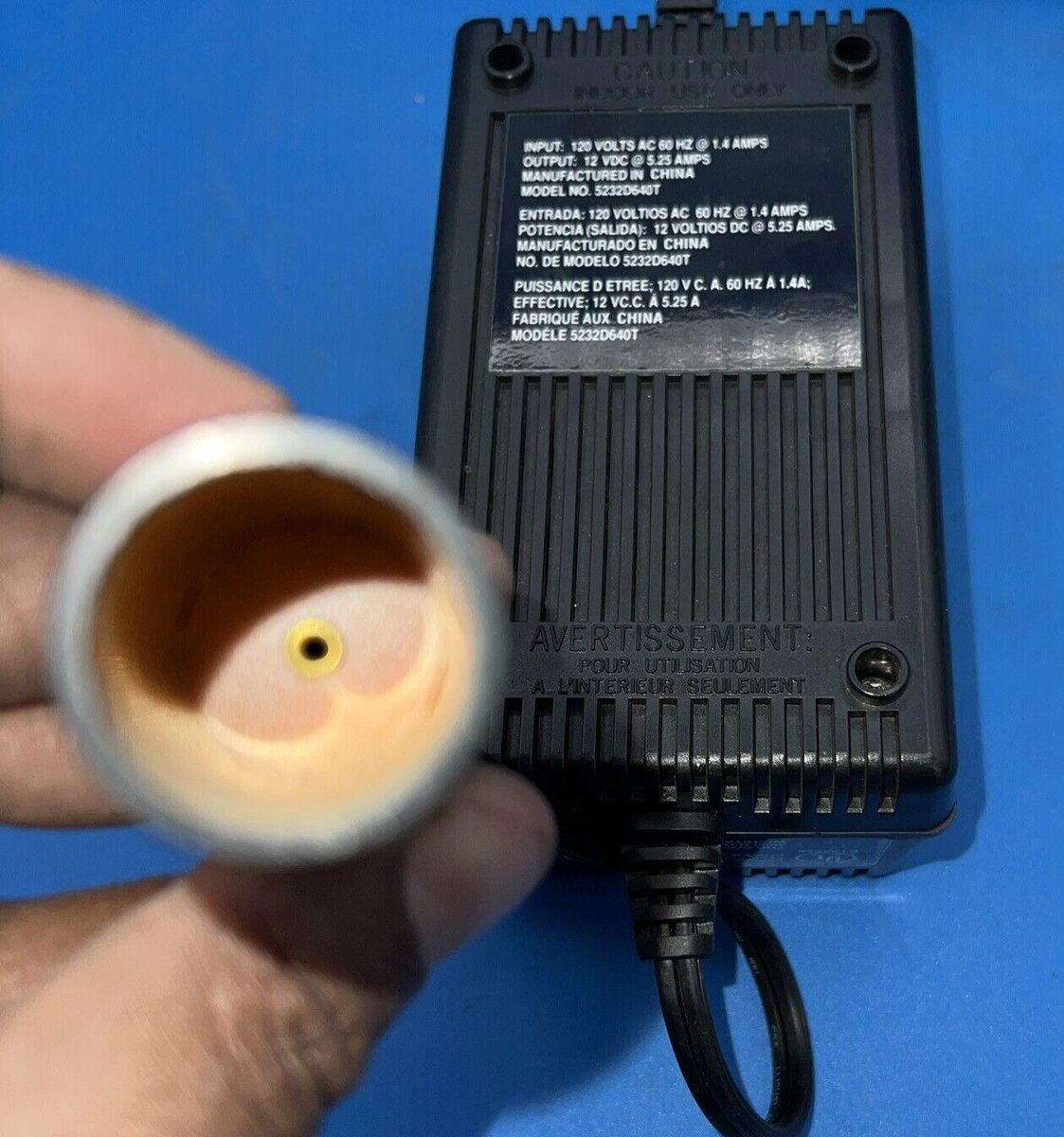 Coleman Power Supply 120V AC to 12V DC Adapter - 5232E640T for