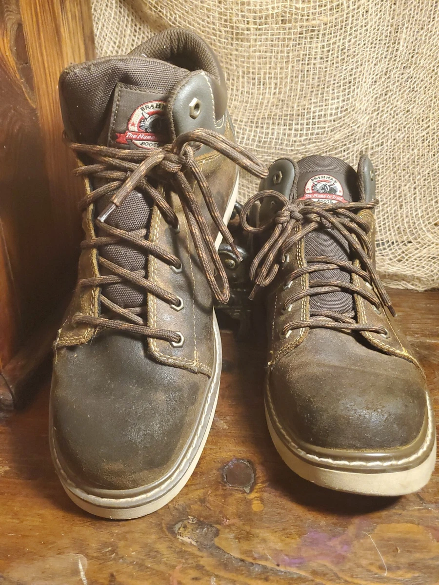 Brahma Men s Kyle III Work Boot Size 13 USA MNBR27HY106 Brown Color