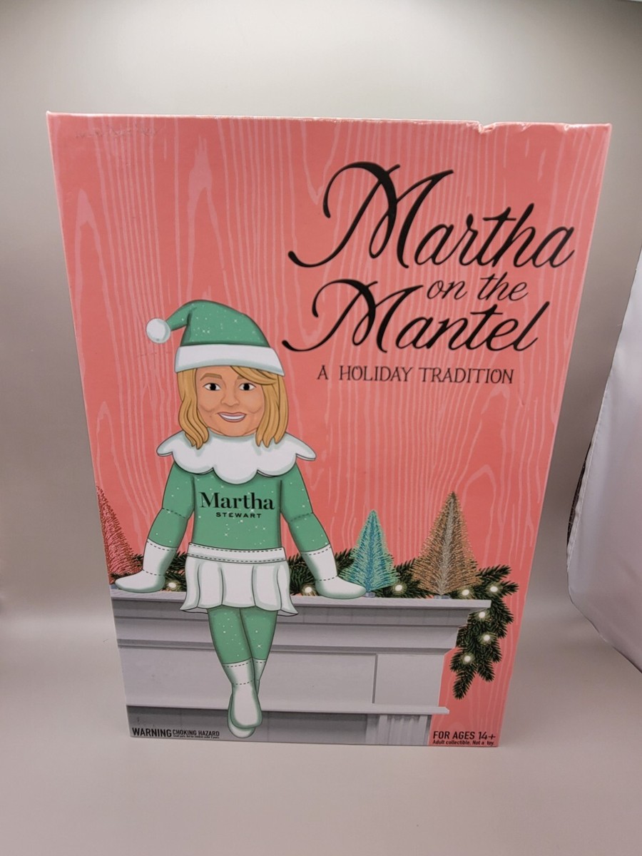 Martha on the Mantle 2024 A Holiday Tradition. Martha Stewart. NEW